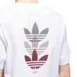 Camiseta Masculina Adidas Skateboarding Triple Trefoil Branco-JY3956- -4-